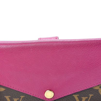 Louis Vuitton Monogram Pallas Compact Wallet Grape 12 of 13