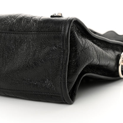 Balenciaga Agneau Classic Silver Hardware S City Black 11 of 11