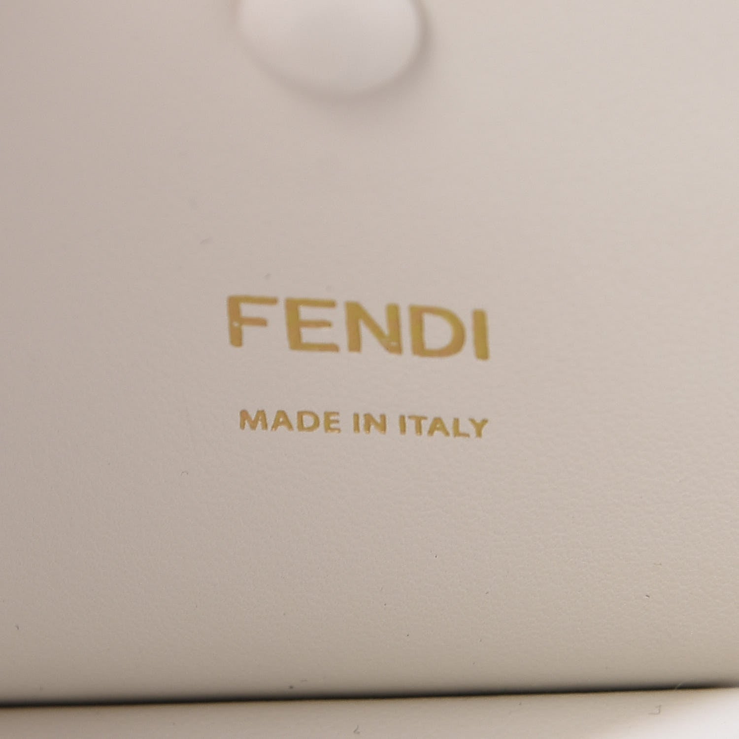Fendi TPU FF Vitello Century F is Fendi Small Kan I Shoulder Bag White 8 of 8