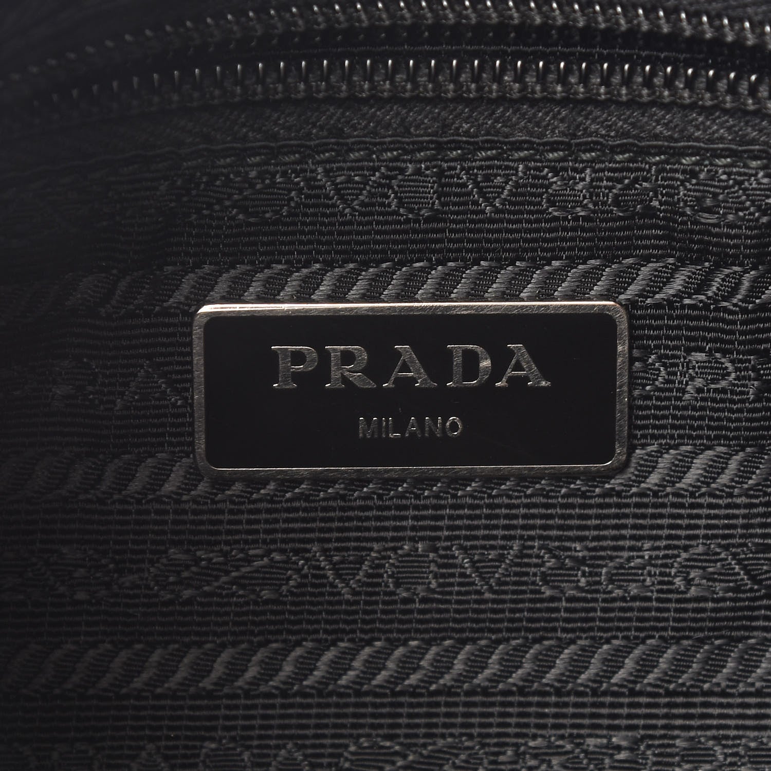 Prada Tessuto Nylon Vela Messenger Bag Black 6 of 10