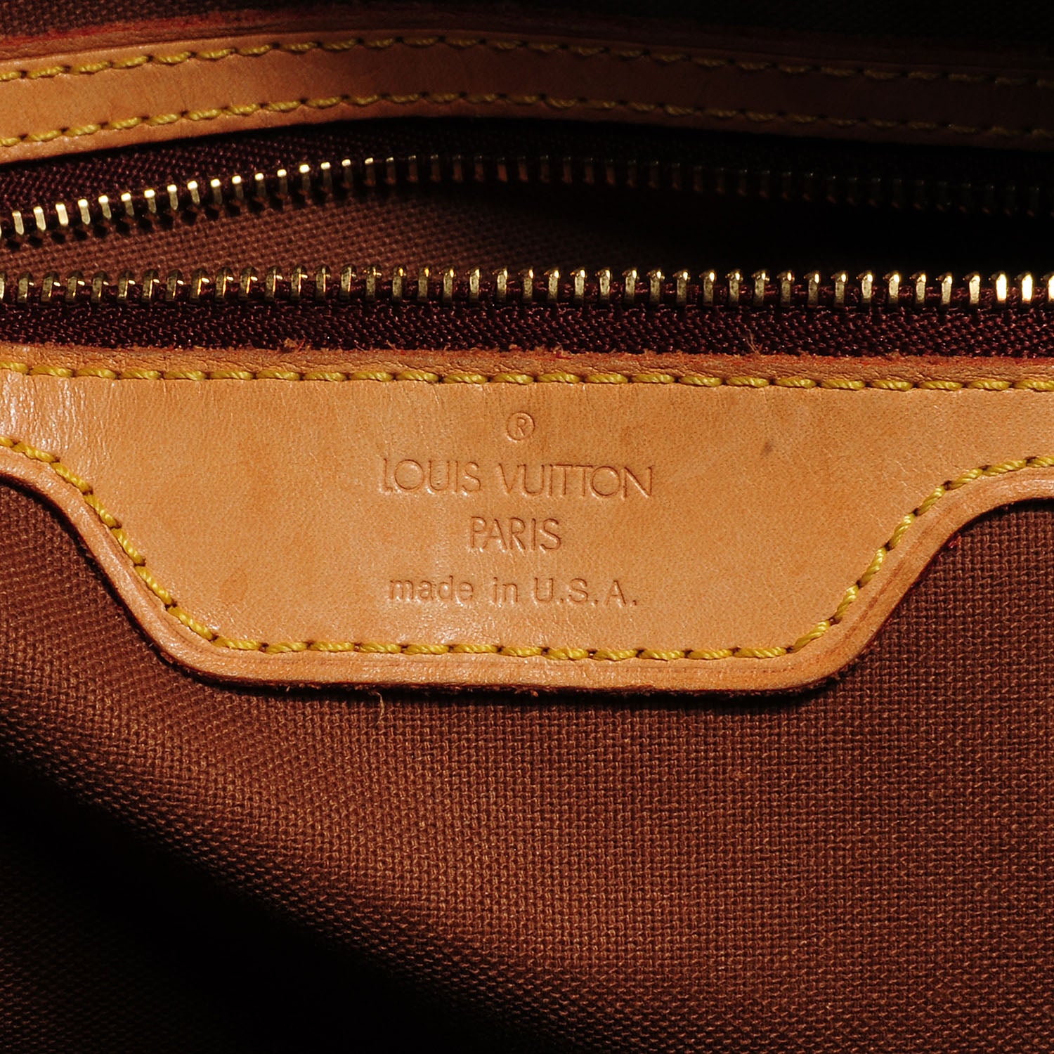 Louis Vuitton Monogram Cabas Mezzo 6 of 7