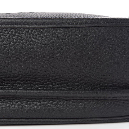 Hermes Taurillon Clemence Evelyne III PM Black 13 of 14