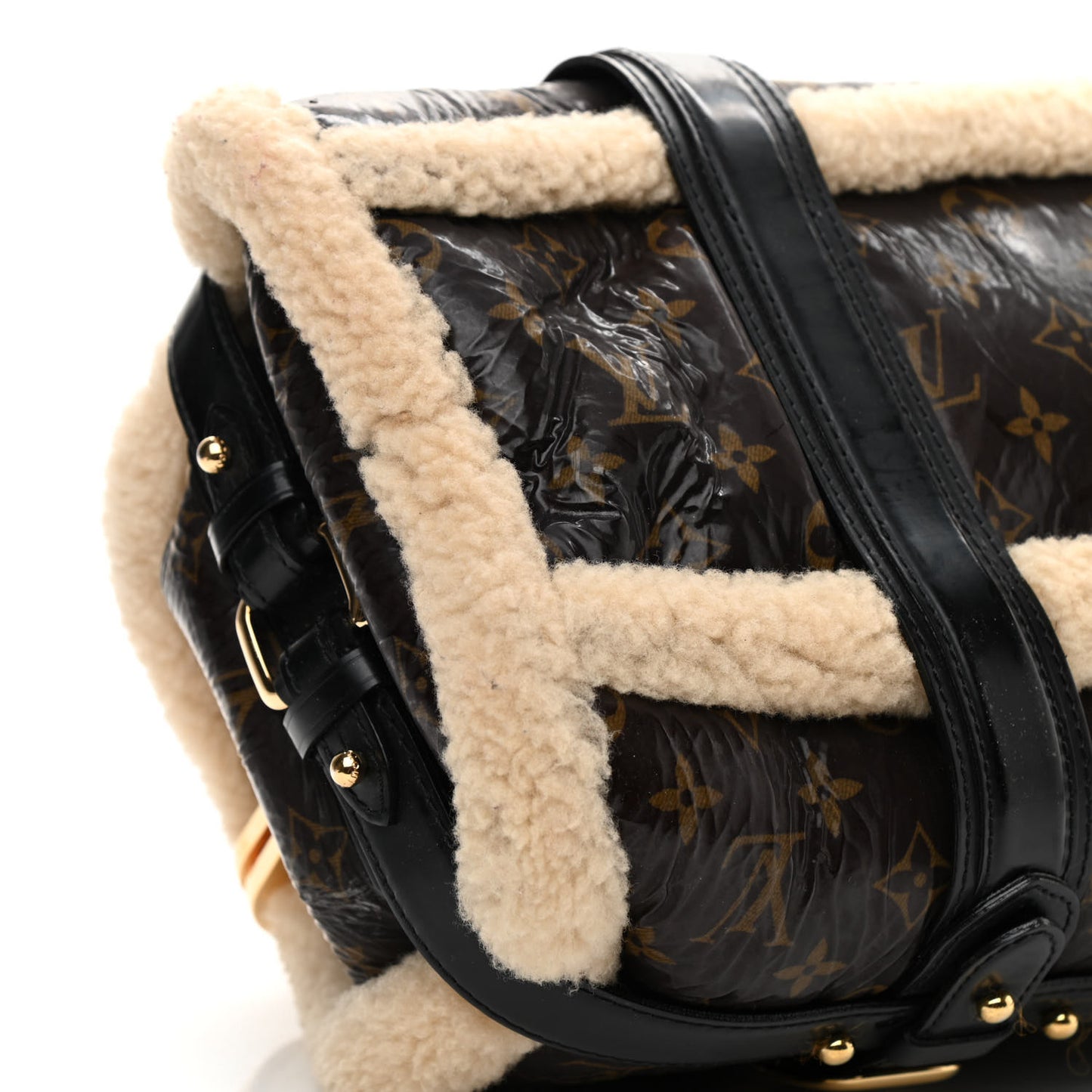 Monogram Shearling Storm Bag