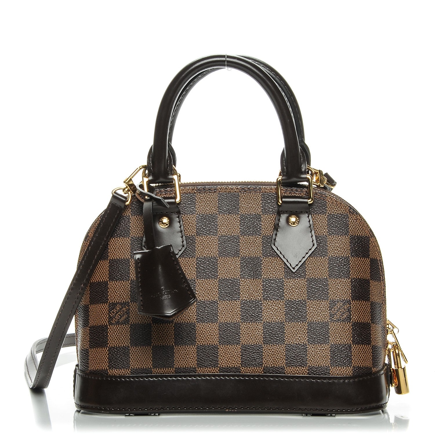 Louis Vuitton Damier Ebene Alma BB 1 of 8