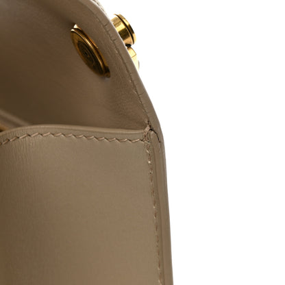 Saint Laurent Smooth Calfskin Carre Satchel Dark Beige 15 of 15