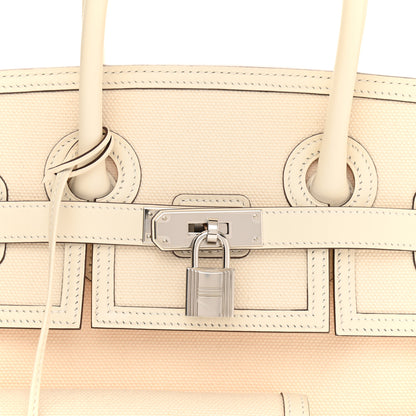 Hermes Toile Goeland Swift Cargo Birkin 35 Nata 8 of 11