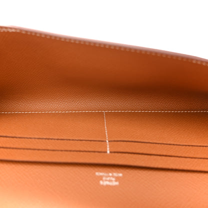 Hermes Epsom Maillon Wallet To Go Gold 5 of 11