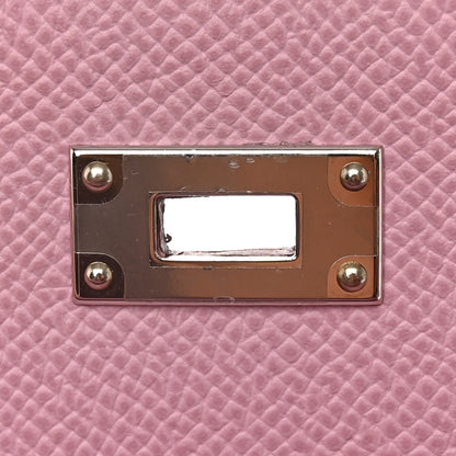 Hermes Epsom Kelly To Go Wallet Mauve Sylvestre 8 of 10