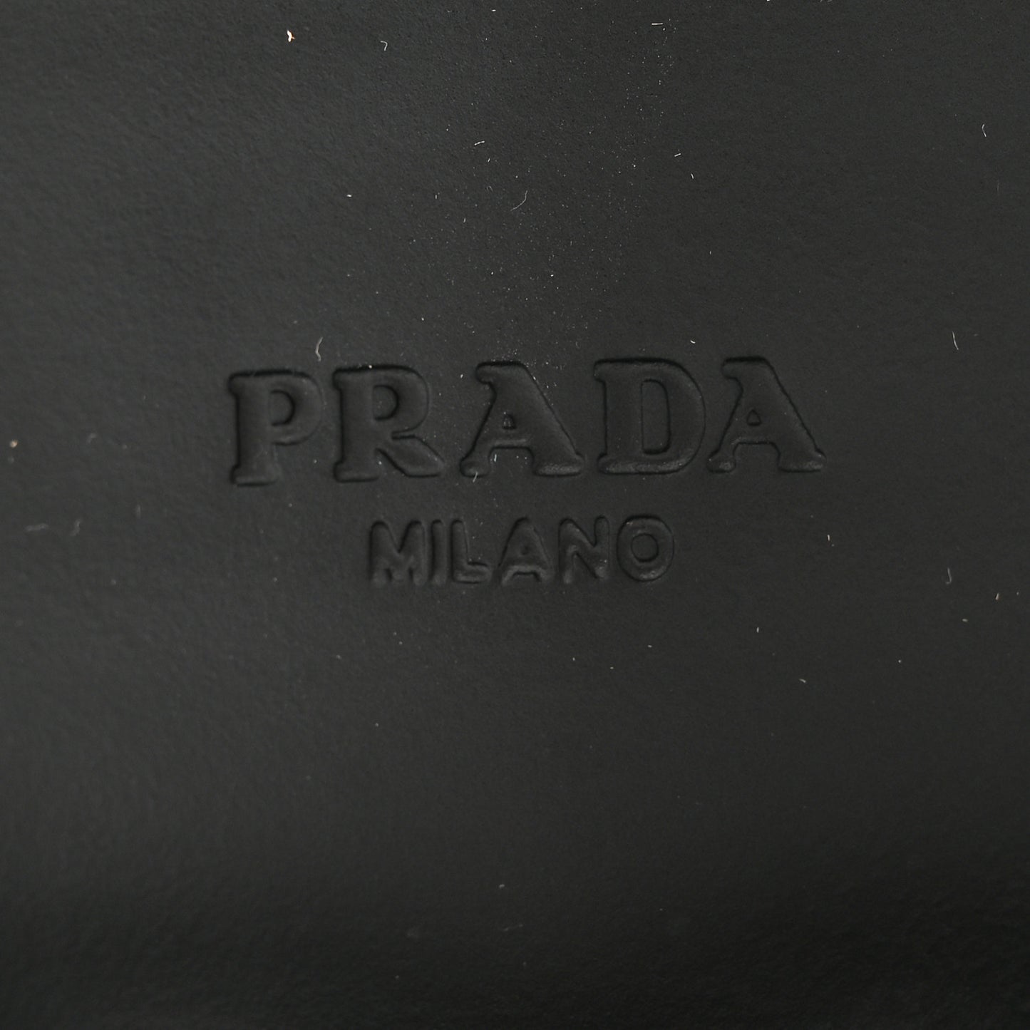Spazzolato Metal Triangle Logo 50mm Loafers 39.5 Black
