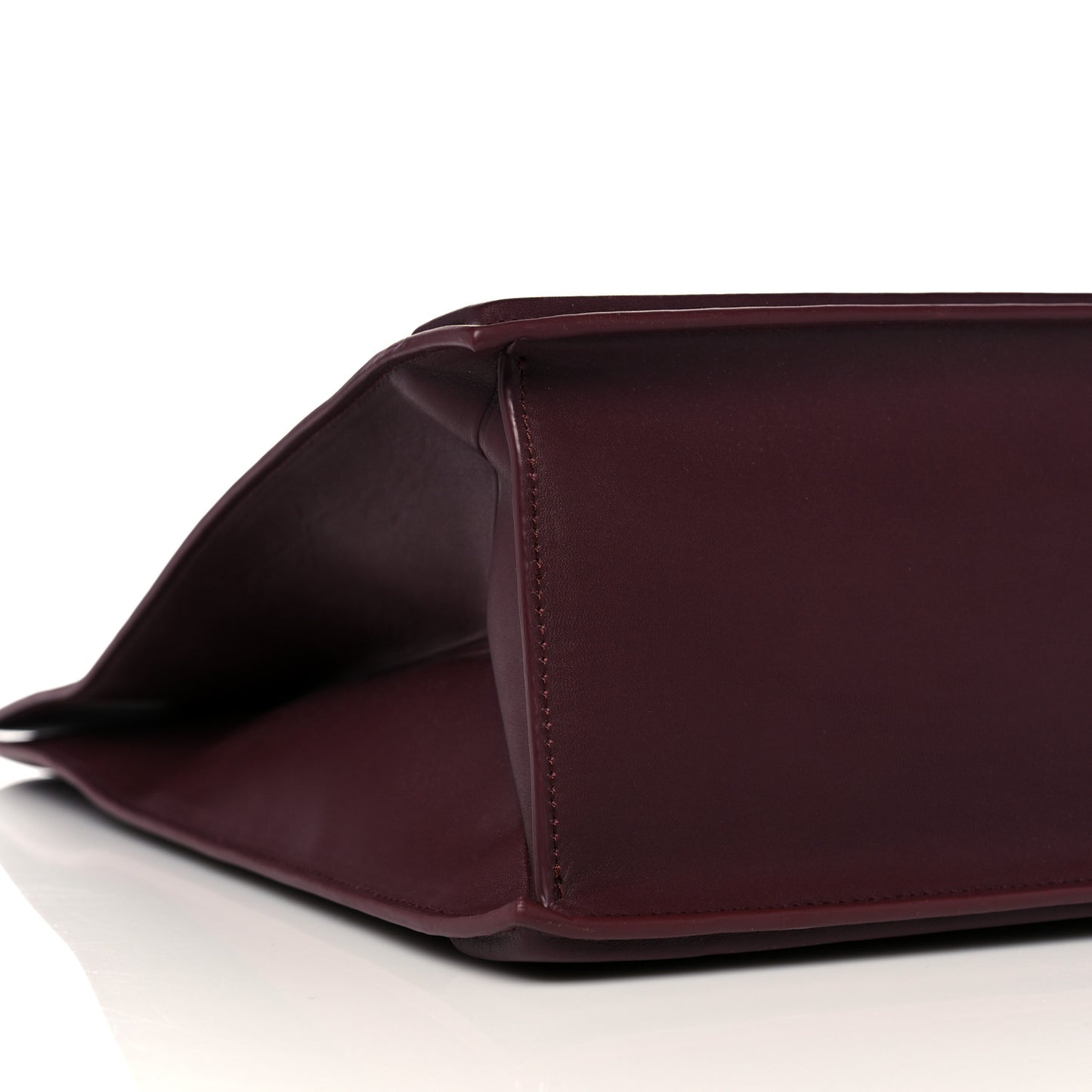 Calfskin Totes Amaze Tote Bordeaux