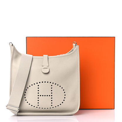 Hermes Taurillon Clemence Evelyne III GM Beton 9 of 9