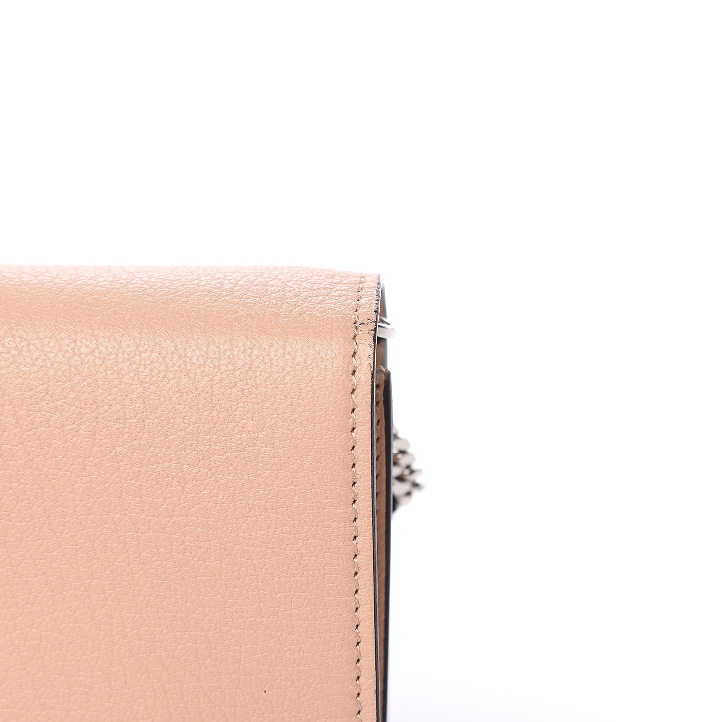 Sugar Goatskin Pandora Chain Wallet Powder