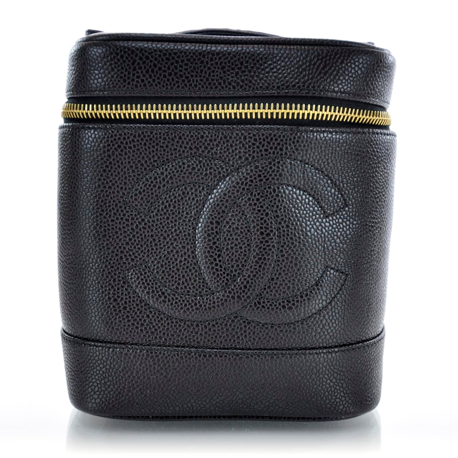 Chanel Caviar Cosmetic Bag Black 1 of 12