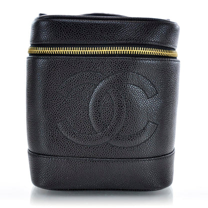 Chanel Caviar Cosmetic Bag Black 1 of 12