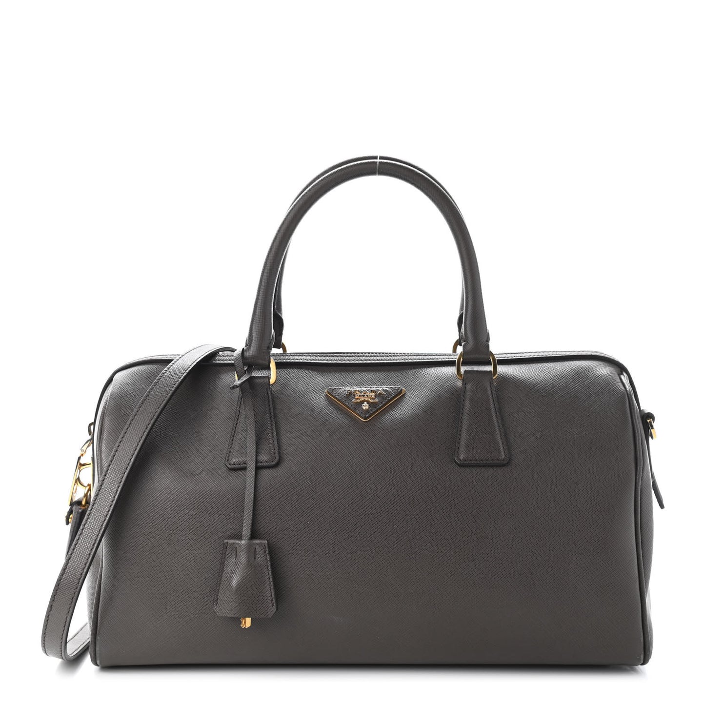 Saffiano Lux Bauletto Grafite