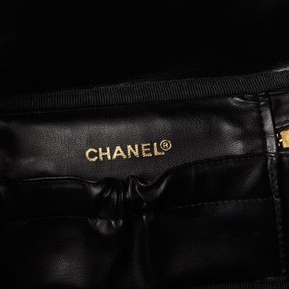 Chanel Caviar Vanity Cosmetic Case Black 8 of 11