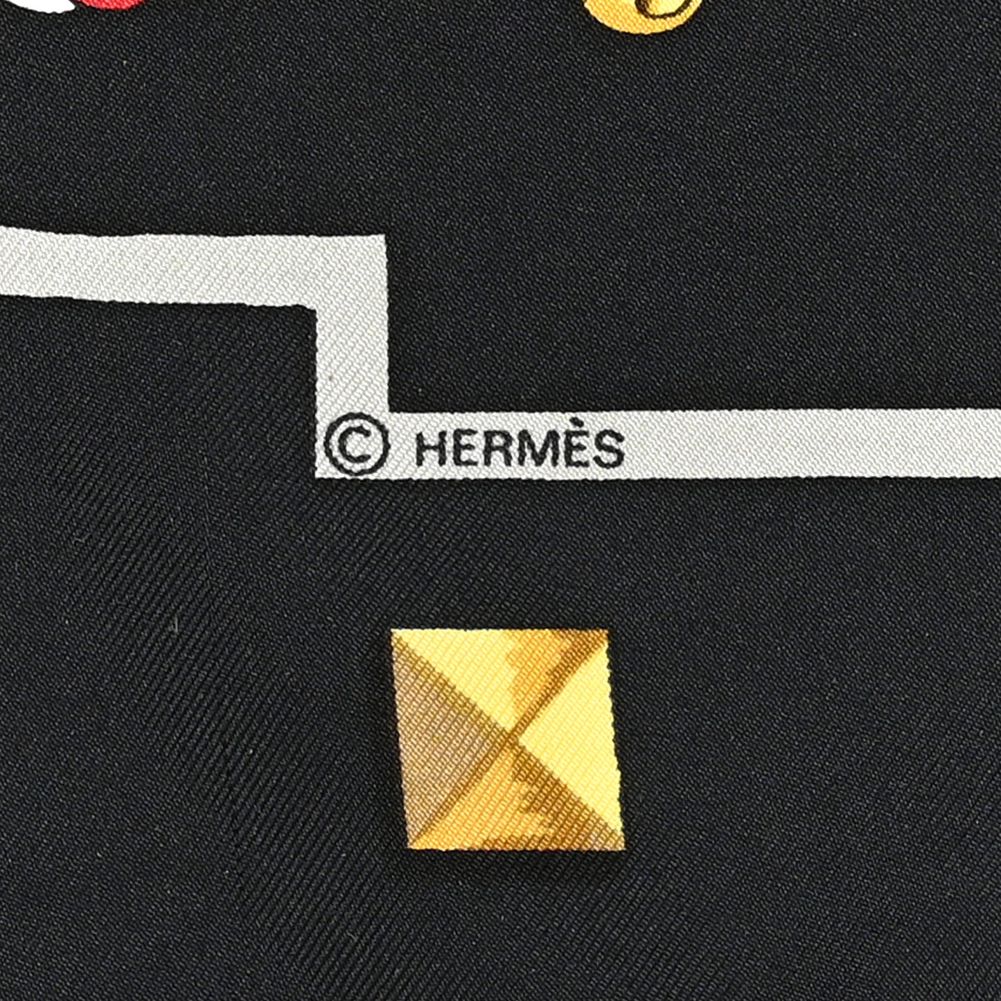 Silk Keys Les Cles Scarf 90