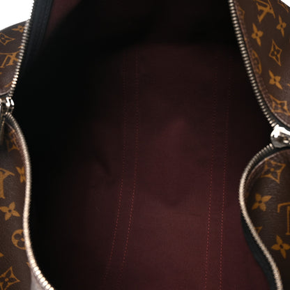 Louis Vuitton Monogram Macassar Keepall Bandouliere 45 4 of 9