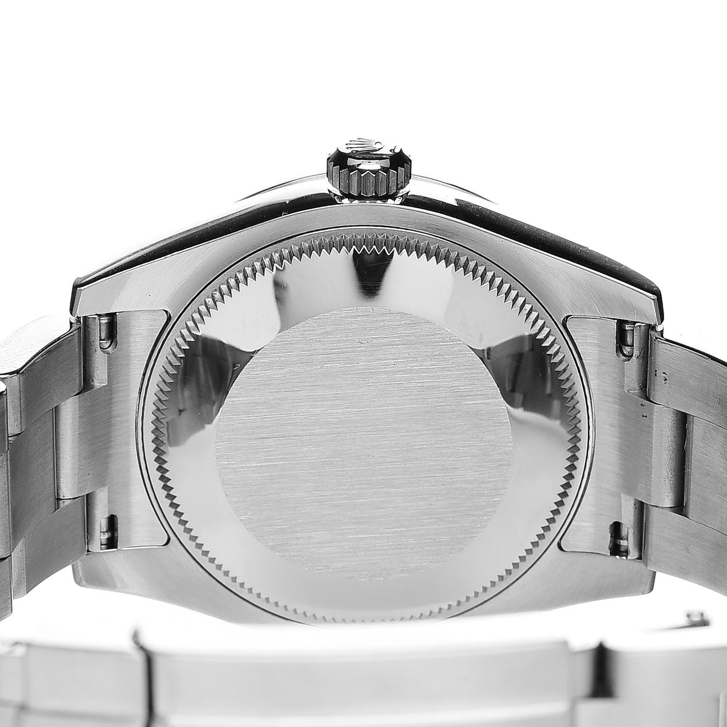 Stainless Steel 31mm Oyster Perpetual Watch Black Roman 177200