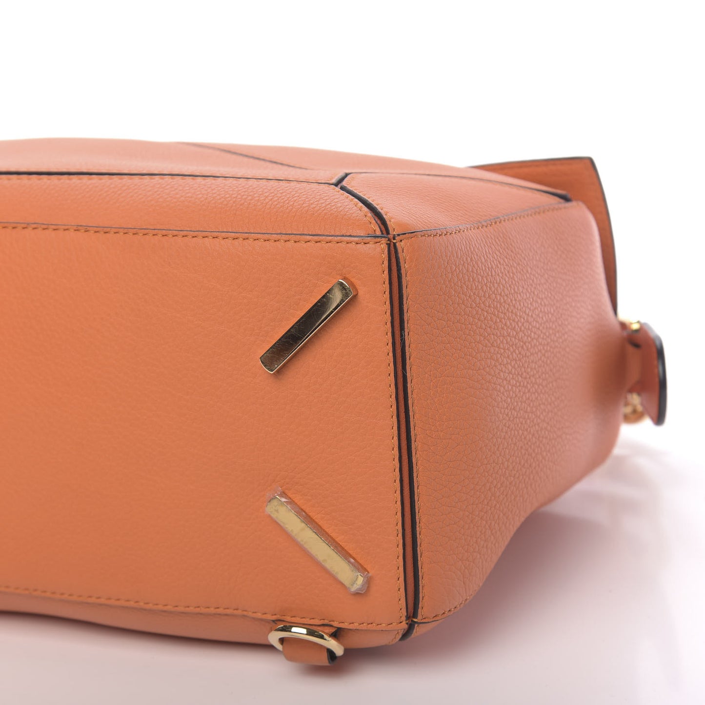 Calfskin Medium Puzzle Bag Orange