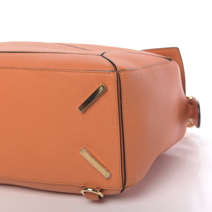 Loewe Calfskin Medium Puzzle Bag Orange 9 of 10