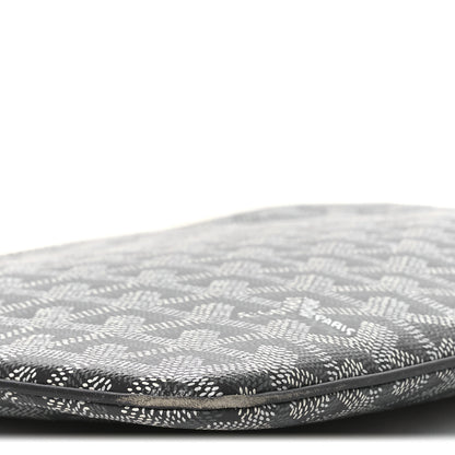Goyard Goyardine Senat Pochette MM Grey 9 of 11