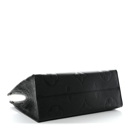 Louis Vuitton Empreinte Monogram Giant Onthego GM Black 4 of 11