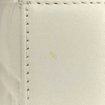 Christian Dior Calfskin Cannage Lady Dior Phone Pouch Latte 10 of 13