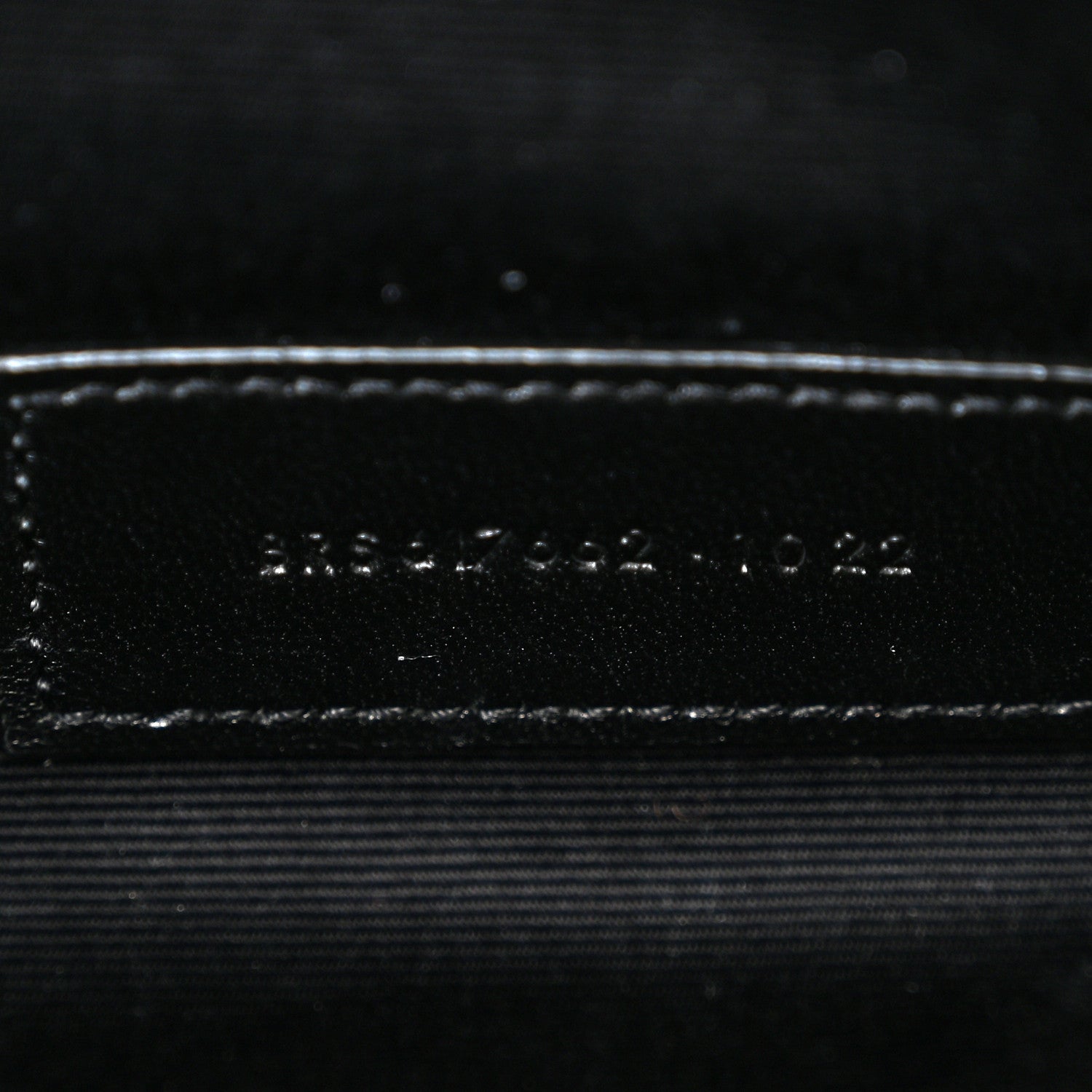 Saint Laurent Grain De Poudre Matelasse Chevron Monogram Envelope Clutch Dark Beige 7 of 11