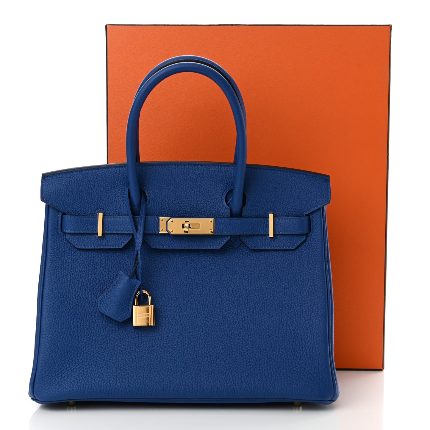 Togo Birkin 30 Bleu France