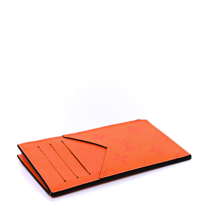 Louis Vuitton Taigarama Coin Card Holder Orange 4 of 6