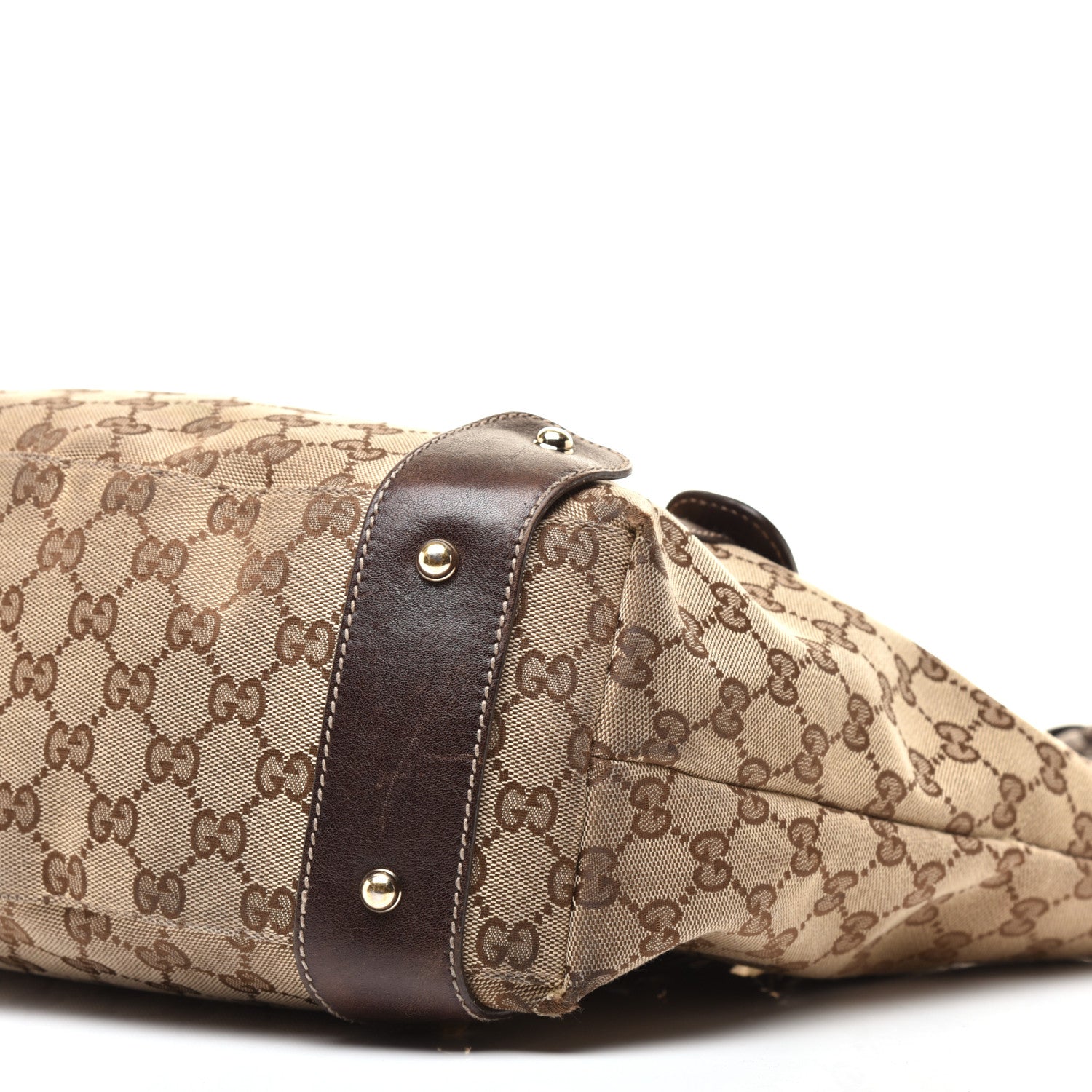 Gucci Monogram Medium Pelham Shoulder Bag Dark Brown 9 of 10