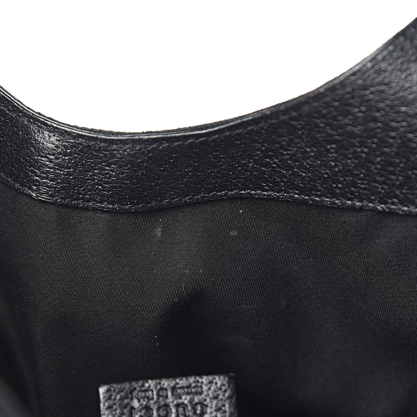Monogram Calfskin Large Bardot Tote Black