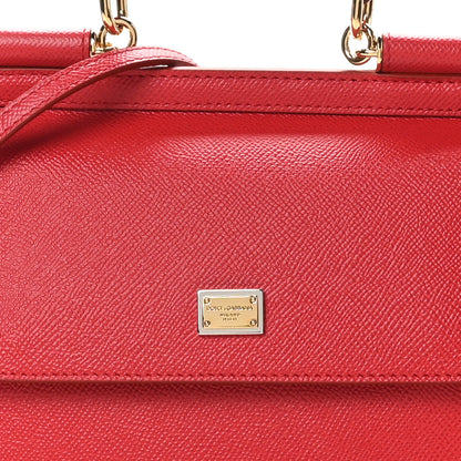 Dolce & Gabbana Dauphine Small Miss Sicily Satchel Red 7 of 9