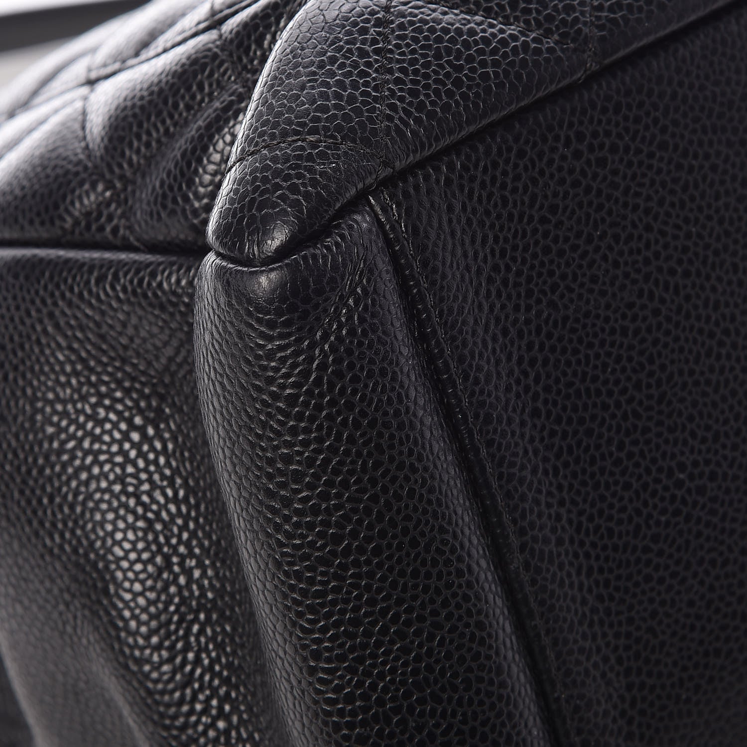 Chanel Caviar Quilted Grand Shopping Tote GST Black 17 of 19