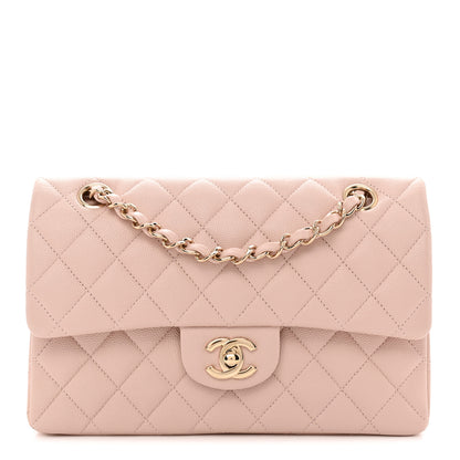 Chanel Caviar Quilted Small Double Flap Light Pink Light Pink 1 of 11