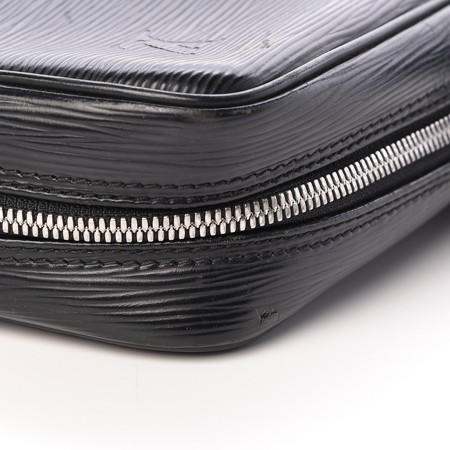Louis Vuitton Epi Porte-Documents Voyage Briefcase Black 10 of 12