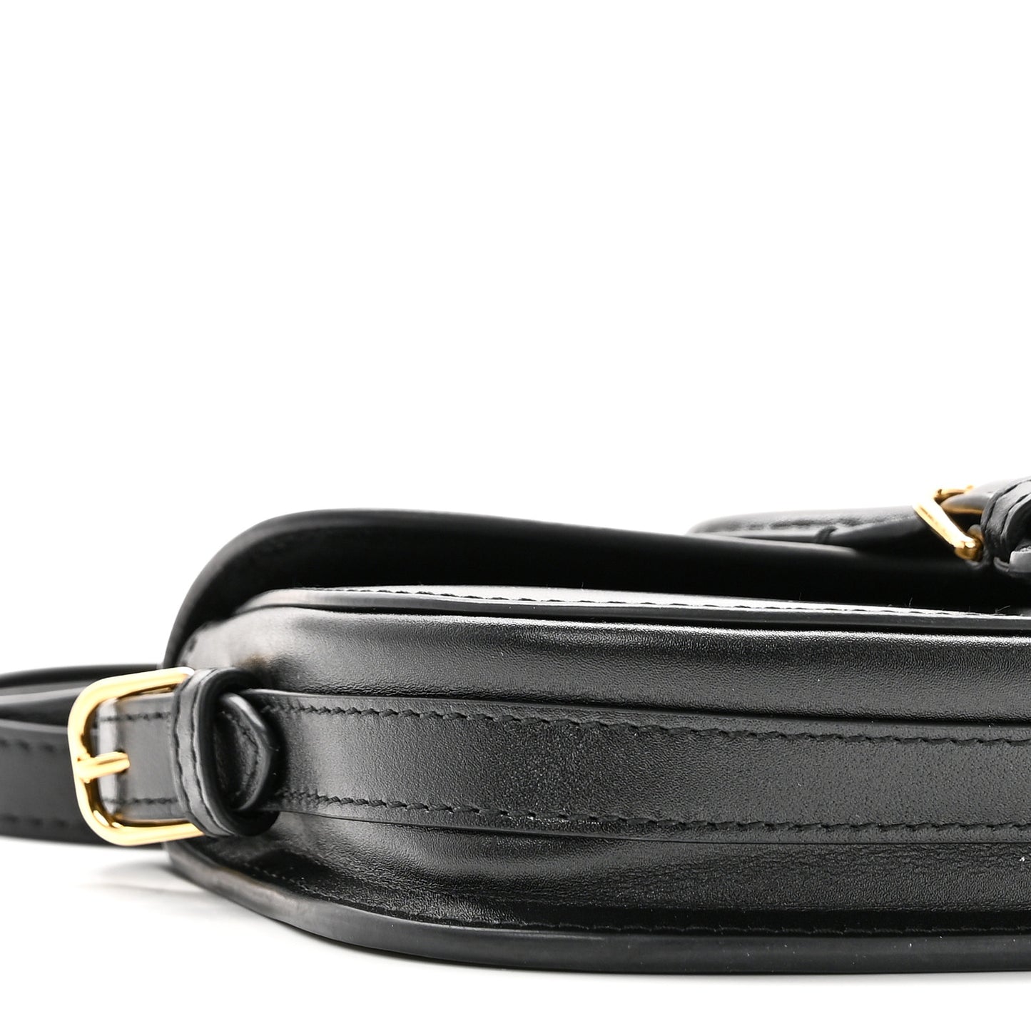 Box Calfskin Mini Bobby Bag Black