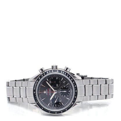 Omega Stainless Steel 40mm Speedmaster Date Chronograph Automatic Watch Grey 323.30.40.40.06.001 2 of 5
