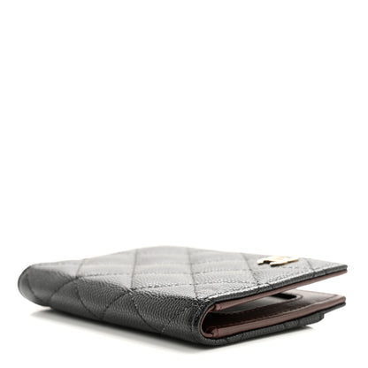 Chanel Caviar Quilted Card Holder Wallet Black 4 of 8
