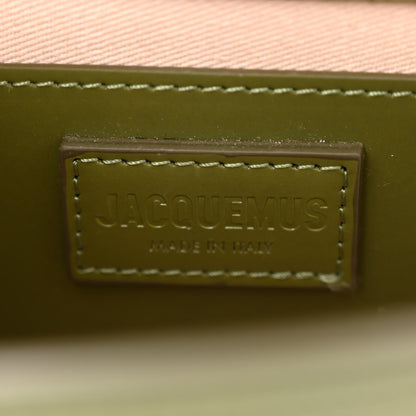 Jacquemus Smooth Calfskin Le Grand Bambino Khaki 6 of 11