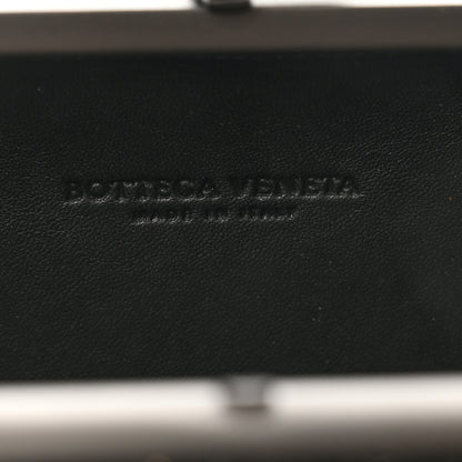 Bottega Veneta Crystal Bead Embellished Intrecciato Knot Clutch Black 6 of 6