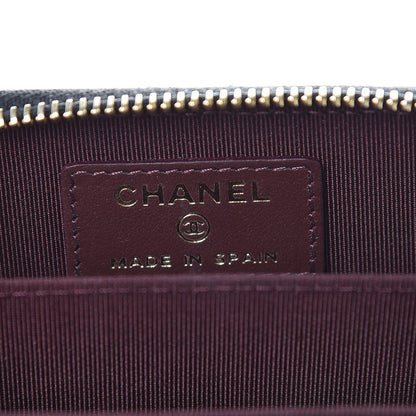 Chanel Caviar Quilted Zip Coin Purse Black 6 of 8