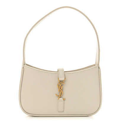 Saint Laurent Smooth Calfskin Le 5 A 7 Mini Hobo Blanc Vintage 1 of 10