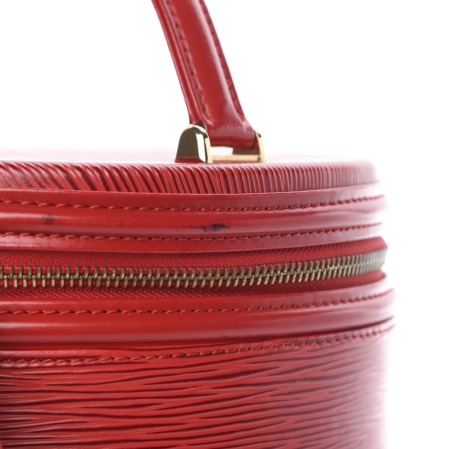 Louis Vuitton Epi Cannes Castillan Red 17 of 18