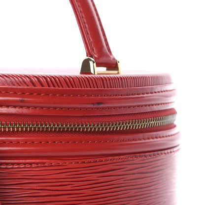Louis Vuitton Epi Cannes Castillan Red 17 of 18