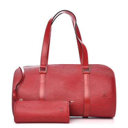 Louis Vuitton Epi Soufflot Castillan Red 1 of 10