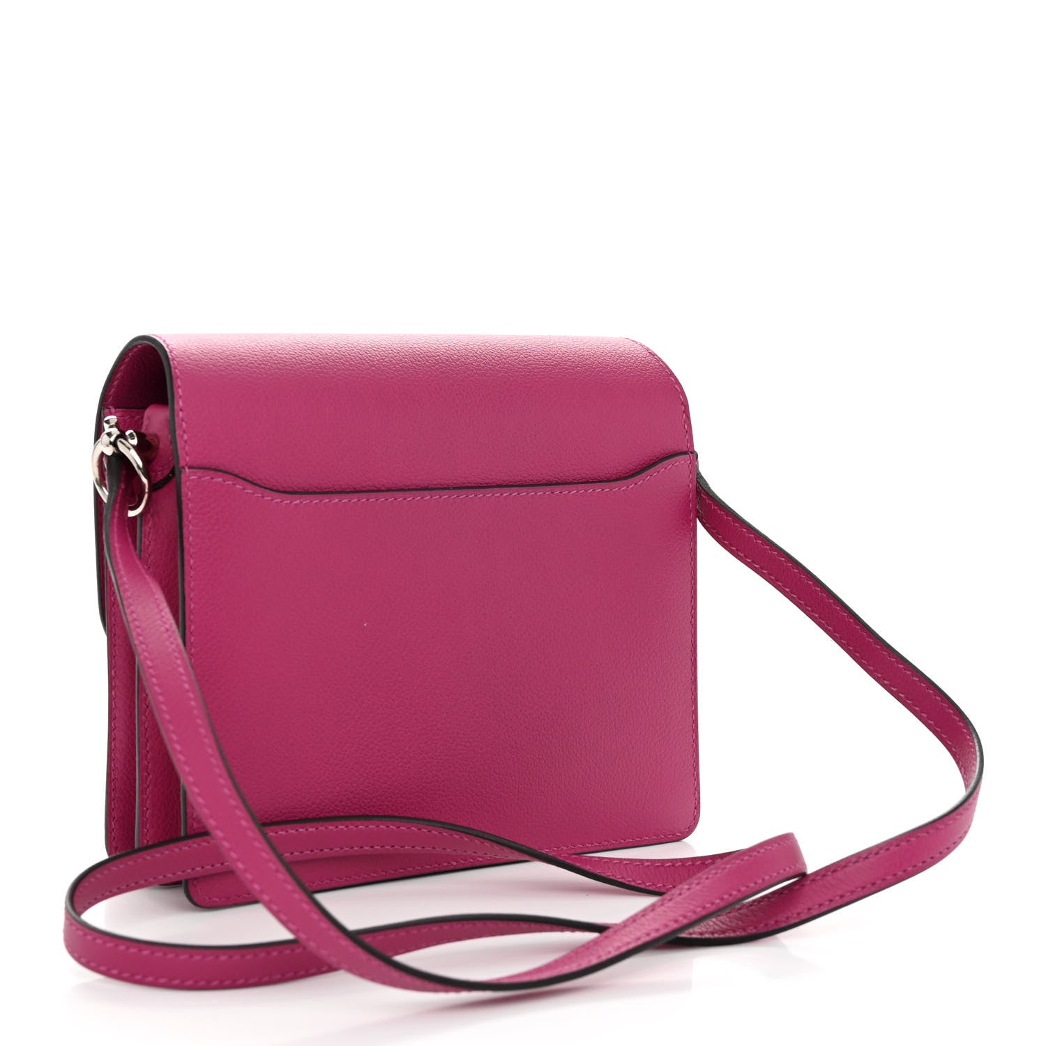 Hermes Evercolor Mini Sac Roulis Rose Pourpre 3 of 10