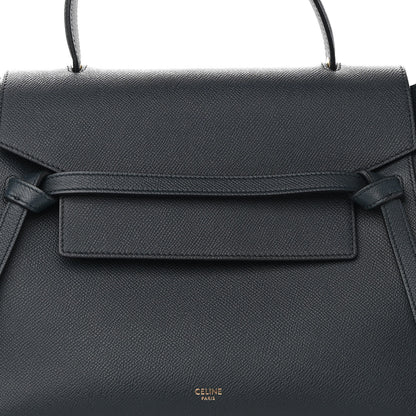 Celine Grained Calfskin Mini Belt Bag Navy 7 of 8