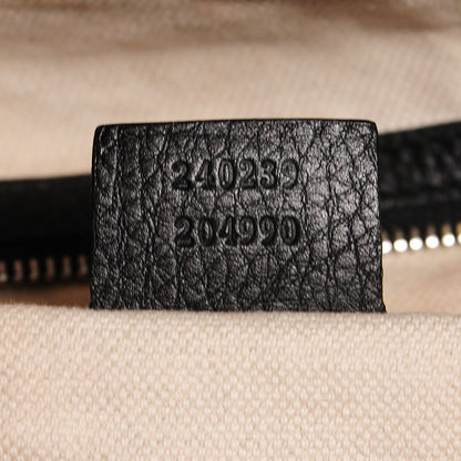 Gucci Python Techno Horsebit Large Hobo Black 7 of 7
